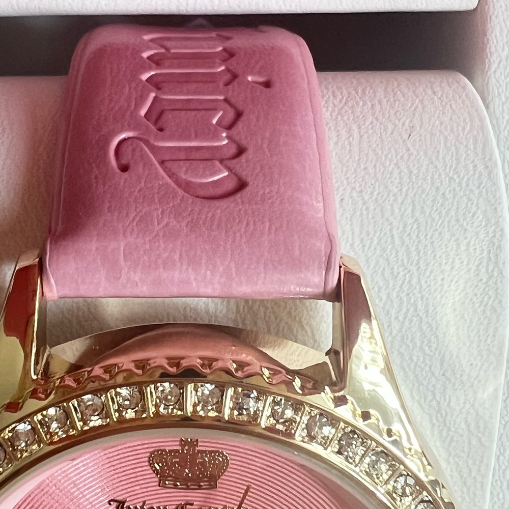 NWT Juicy Couture Pink 'Dump Him’ Watch - Picture 7 of 16
